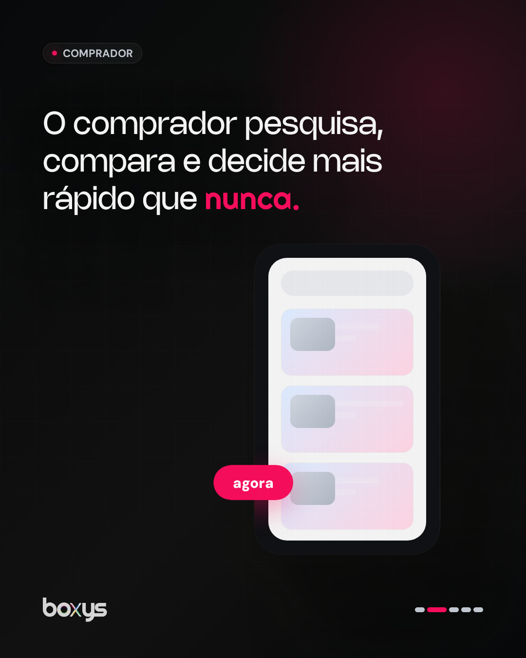 Segunda tela: o comprador pesquisa, compara e decide mais rapido